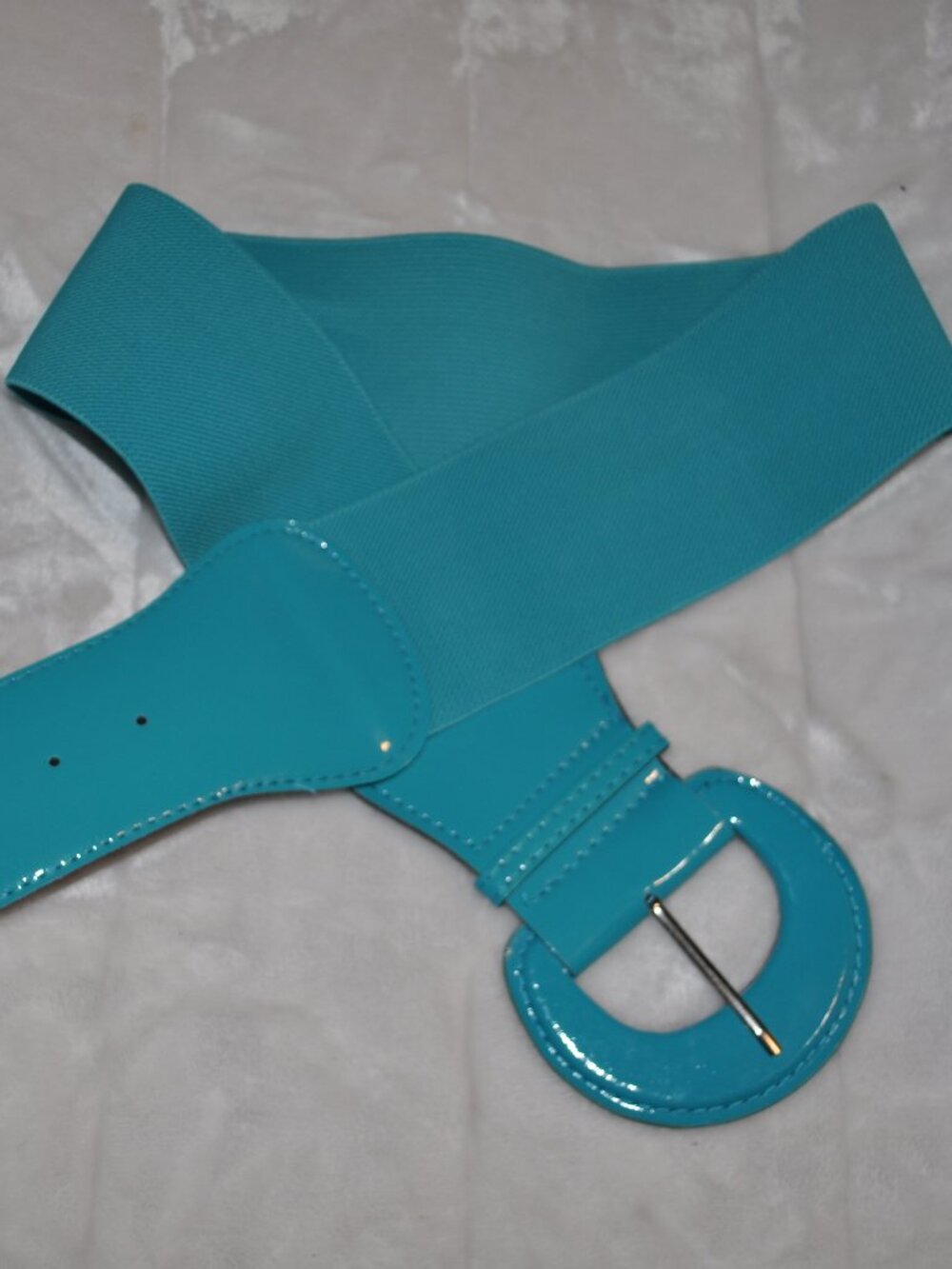 Women's Belt retro vintage Stretchy Cinch Belt 3 Inch Wide High Waist Horseshoe